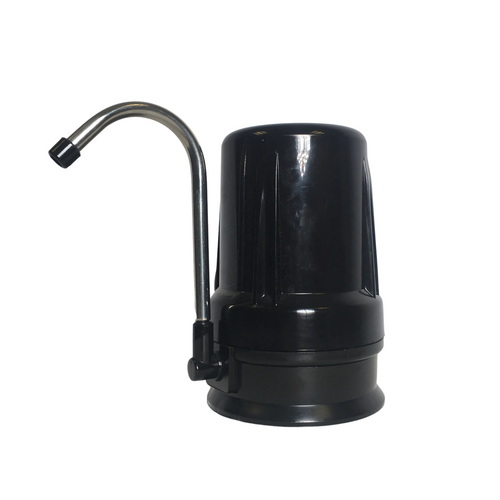 Alka Beauty Countertop Vanity Water System in black